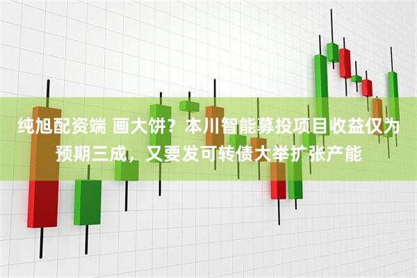 纯旭配资端 画大饼？本川智能募投项目收益仅为预期三成，又要发可转债大举扩张产能